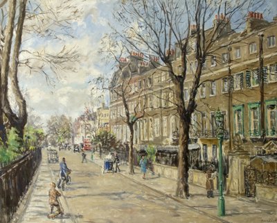 Cheyne Walk, April 1939 von Fairlie Harmar