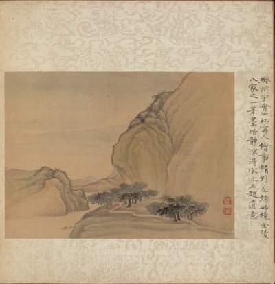 Album mit verschiedenen Motiven, Blatt 1, 1600er von Fan Qi