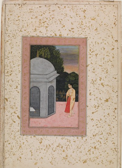 Besuch eines Tempels von Faqirullah Khan