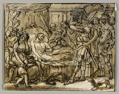 Zeichnung von Fedele Fischetti