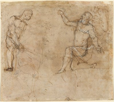 Figurenstudien von Federico Barocci