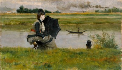 An der Seine von Federico Zandomeneghi