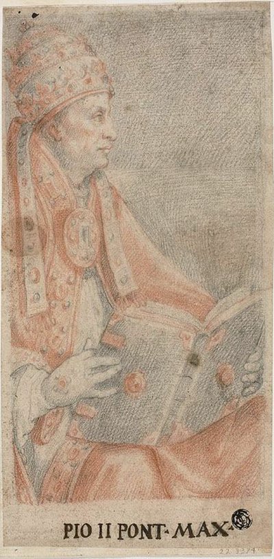 Papst Pius II von Federico Zuccaro