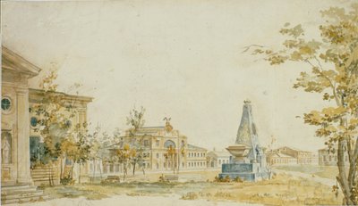 Der Platz in Cherson, 1797 von Fedor Yakovlevich Alekseev