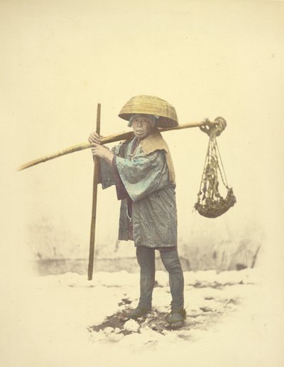 Ein japanischer Vertragsarbeiter von Felice Beato