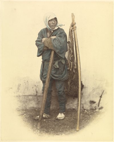 Ein japanischer Vertragsarbeiter von Felice Beato