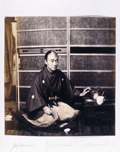 Ein japanischer Yaconin, um 1864-1866 von Felice Beato
