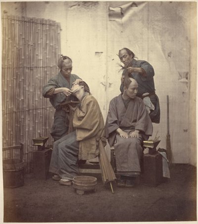 Friseure von Felice Beato
