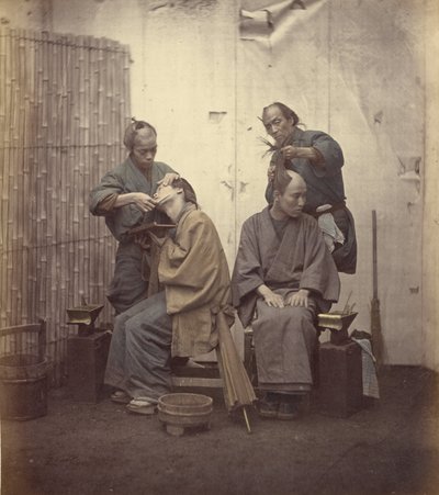 Friseure von Felice Beato