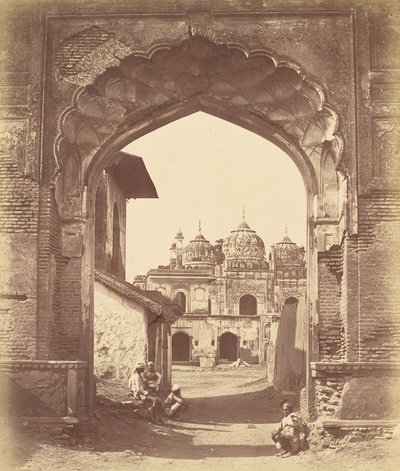 Moschee in der Stadt von Felice Beato