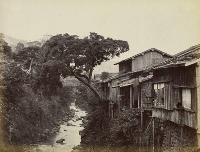 Heimatstadt von Nagasaki von Felice Beato