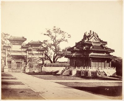 Der Große Kaiserpalast, Peking von Felice Beato