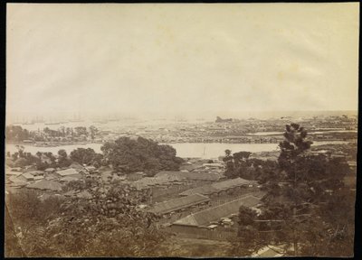 Yokohama vom Gouverneurshügel von Felice Beato