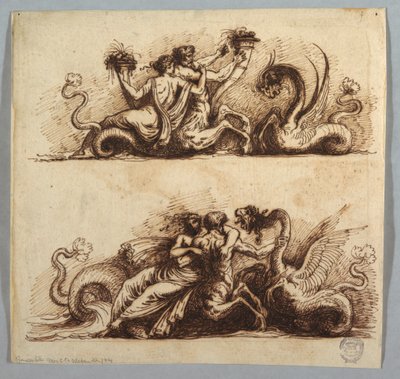 Bythos und Aphros von Felice Giani