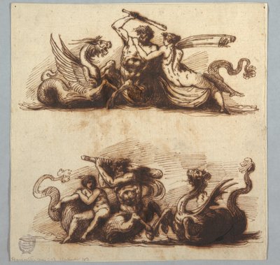 Bythos und Aphros von Felice Giani