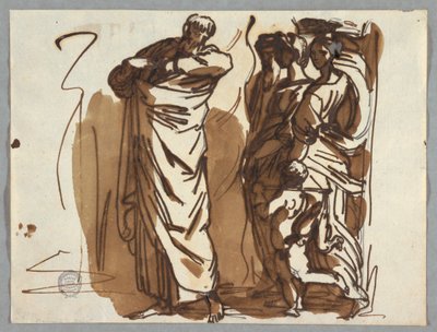 Sankt Paul und Figuren, nach Raphael von Felice Giani