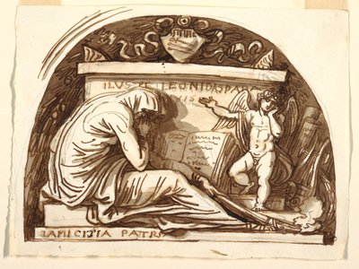 Grabdenkmal für Leonida Spada von Felice Giani