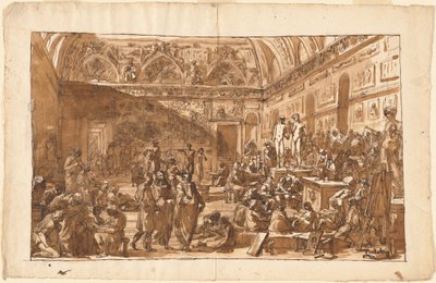 Die Schule von Rom von Felice Giani