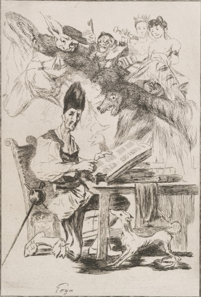 Don Quichotte von Felix Bracquemond