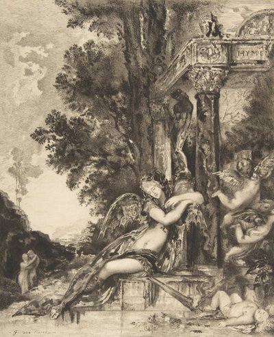 La Discorde, 1886 von Felix Bracquemond