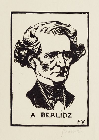 An Berlioz, 1891 von Felix Edouard Vallotton