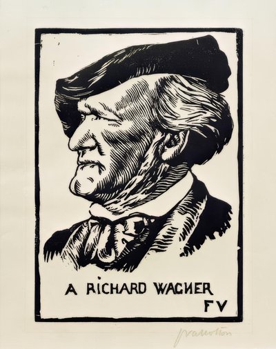 An Richard Wagner von Felix Edouard Vallotton