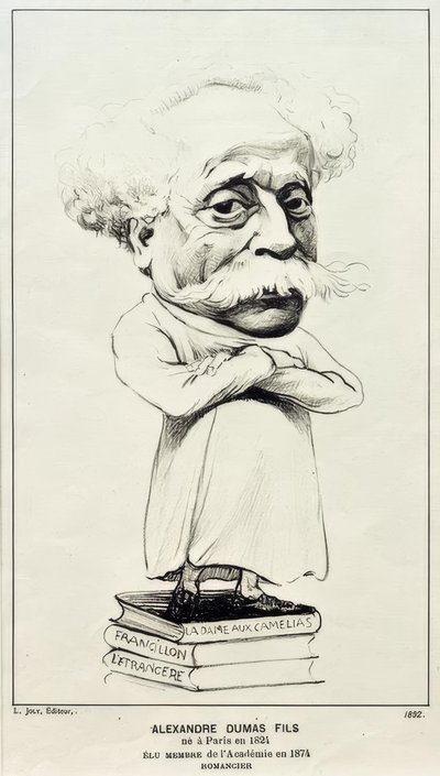 Alexandre Dumas Sohn von Felix Edouard Vallotton
