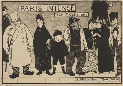 Frontispiz von Felix Edouard Vallotton