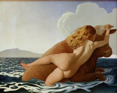 Die Entführung Europas von Felix Edouard Vallotton