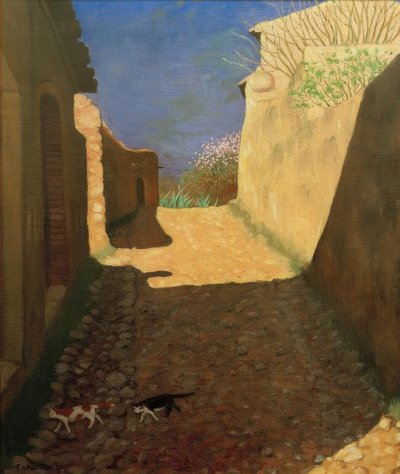 Die sonnige Straße von Felix Edouard Vallotton