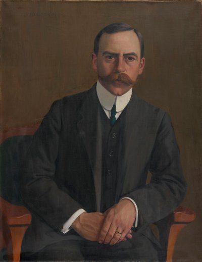 Le Docteur Arthur Hahnloser, 1909 von Felix Edouard Vallotton