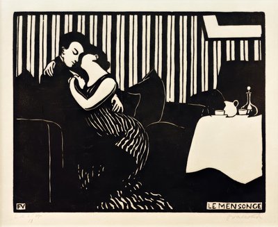Die Lüge von Felix Edouard Vallotton