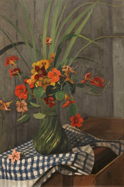 Kapuzinerkresse von Felix Edouard Vallotton
