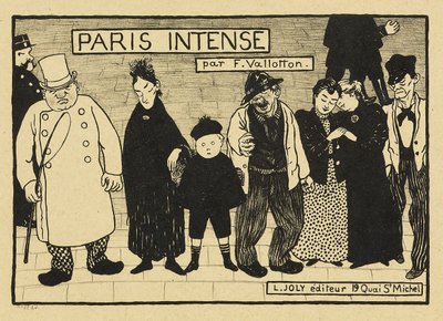 Paris Intensiv, 1893-94 von Felix Edouard Vallotton