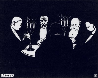 Poker von Felix Edouard Vallotton