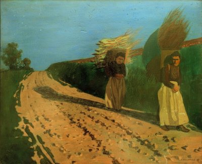 Holzträgerinnen von Felix Edouard Vallotton