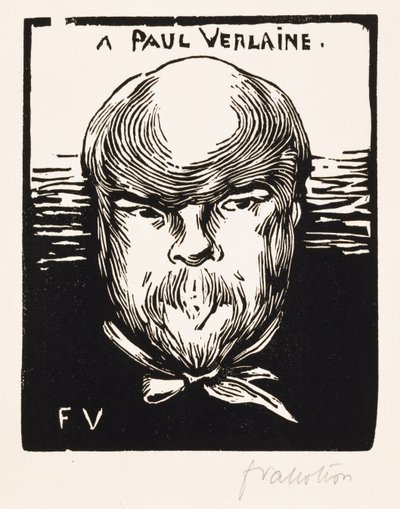 An Paul Verlaine von Felix Edouard Vallotton