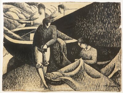 Das Netz, ca. 1912 von Felix Elie Tobeen