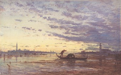 Venedig, n.d. von Felix Francois Georges Philibert Ziem