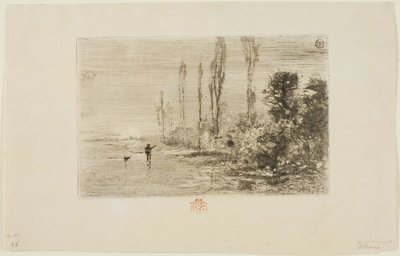 Herbstmorgen von Felix Hilaire Buhot