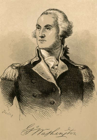 G. Washington, 1877 von Felix Octavius Carr Darley