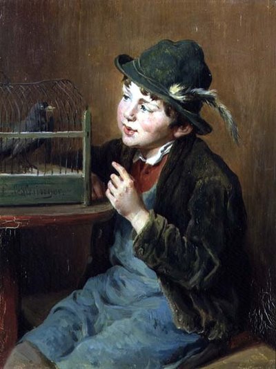 Der Haustier-Vogel von Felix Schlesinger