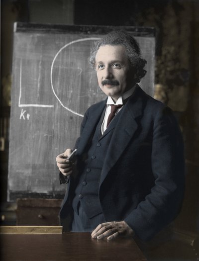 Porträt von Albert Einstein von Ferdinand (after) Schmutzer