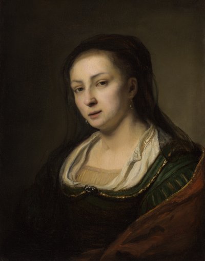 Porträt einer Frau von Ferdinand Bol