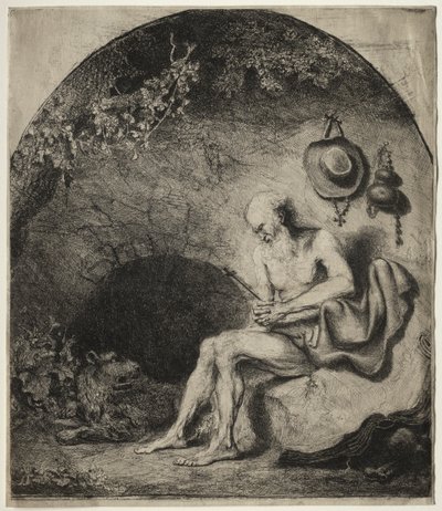 Der heilige Hieronymus in der Buße von Ferdinand Bol