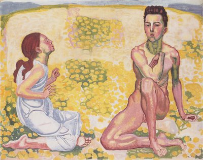 Der Frühling von Ferdinand Hodler