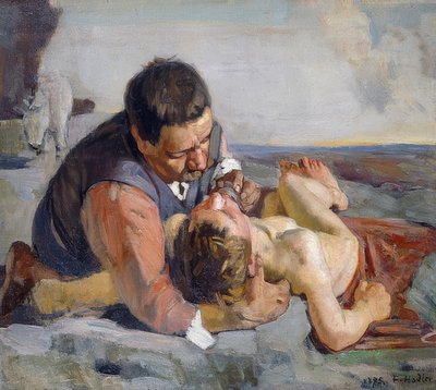 Der barmherzige Samariter von Ferdinand Hodler