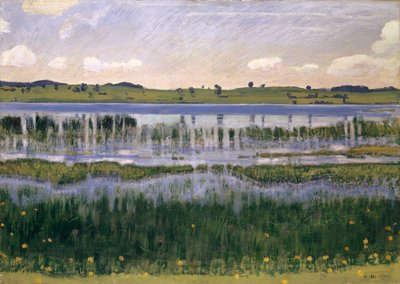 Burgäschisee bei Langenthal von Ferdinand Hodler