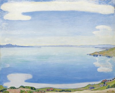 Genfersee von Chexbres aus gesehen, 1904 von Ferdinand Hodler