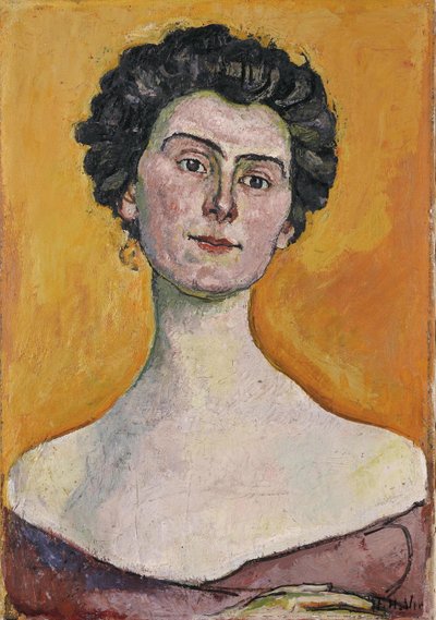 Porträt von Clara Pasche-Battié, 1914 von Ferdinand Hodler